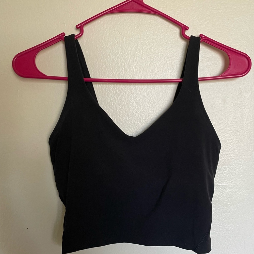 EUC Lululemon Align Tank Black Size 4